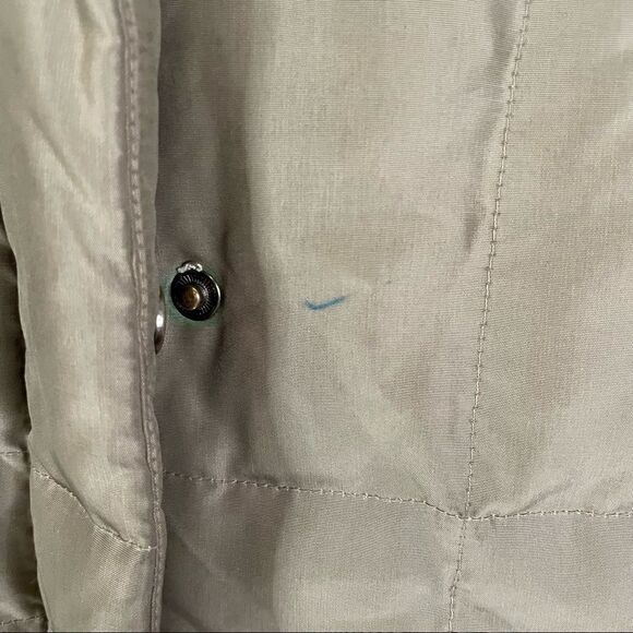 1 Madison Down and Feather Long Puffy Parka Coat Raccoon Trim Hood - Picture 8 of 8